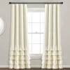 Allison Ruffle 100% Blackout Window Curtain Panel