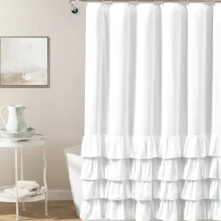 Allison Ruffle Shower Curtain