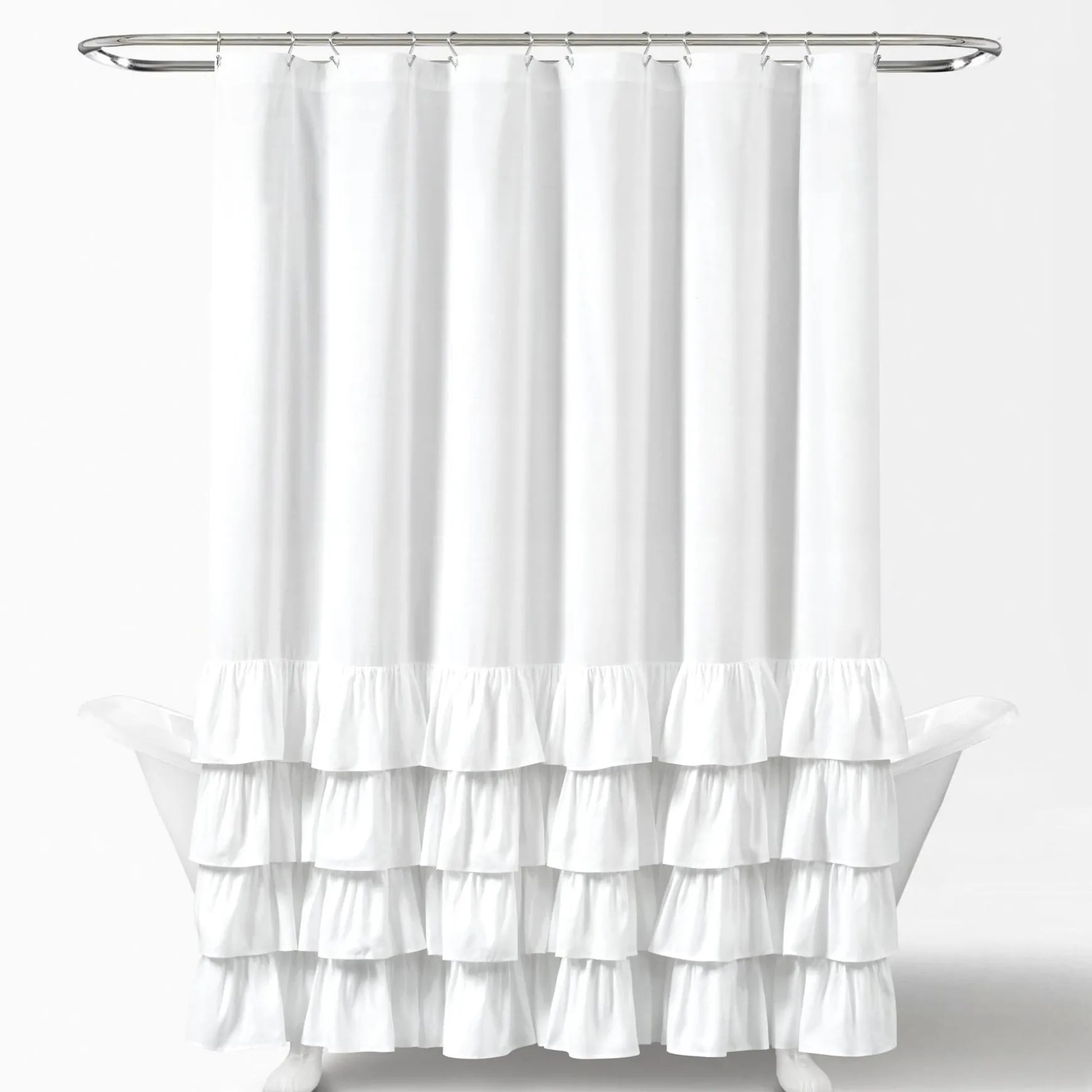 Allison Ruffle Shower Curtain