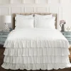 Allison Ruffle Skirt Bedspread Set