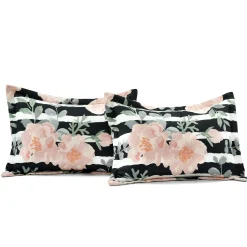 Amara Watercolor Rose 7 Piece Comforter Set