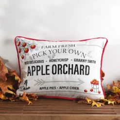 Apple Orchard Decorative Pillow