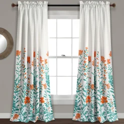 Aprile Light Filtering Window Curtain Set