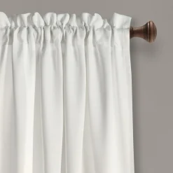 Aprile Light Filtering Window Curtain Set