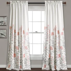 Aprile Light Filtering Window Curtain Set