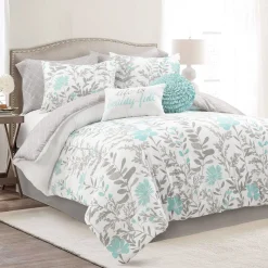 Aprile Reversible Comforter 8 Piece Set