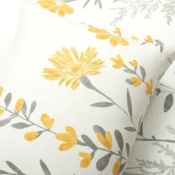 Aprile Reversible Cotton Duvet Cover 3 Piece Set