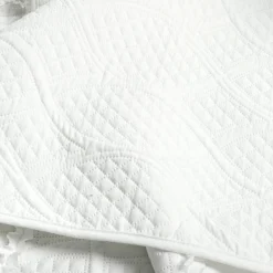 Avon Textured Ruffle Quilt 3 Piece Set