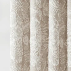 Bali Tropical Leaves Shower Curtain