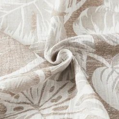 Bali Tropical Leaves Shower Curtain