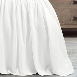 Belgian Flax Linen Rich Cotton Blend Bedspread 3 Piece Set