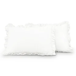 Belgian Flax Linen Rich Cotton Blend Bedspread 3 Piece Set