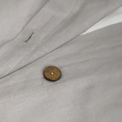 Belgian Flax Linen Rich Cotton Blend Duvet Cover 3 Piece Set