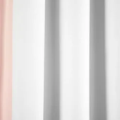 Block Border Blackout Window Curtain Panel