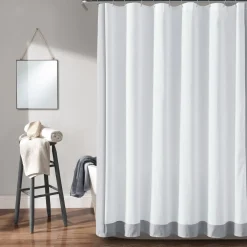 Block Border Shower Curtain