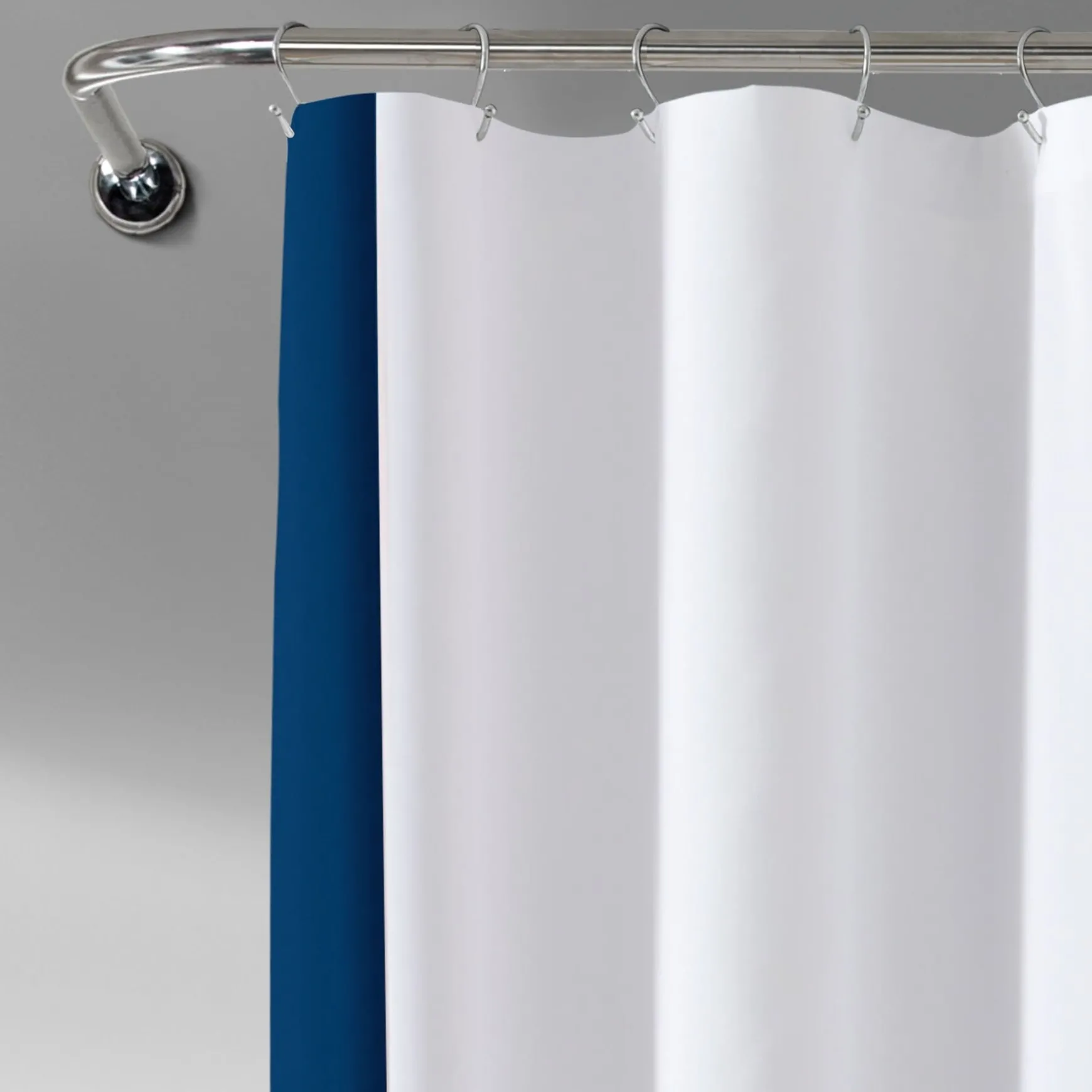 Block Border Shower Curtain