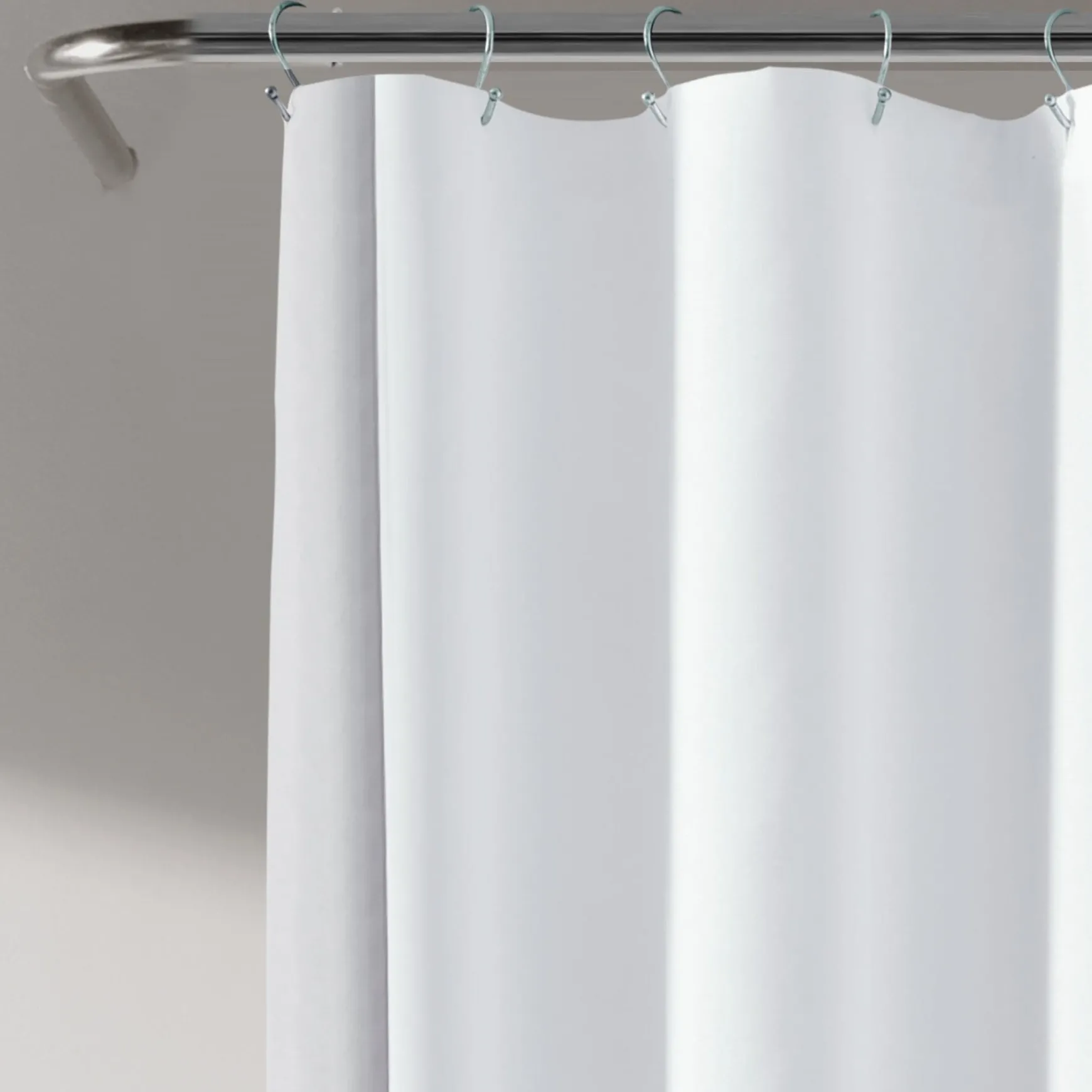 Block Border Shower Curtain