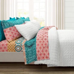 Bohemian Stripe 6 Piece Soft Sheet Set