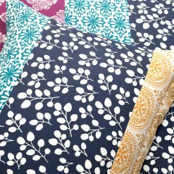 Bohemian Stripe Cotton Reversible Duvet Cover Set