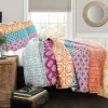 Bohemian Stripe Quilt 3 Piece Set