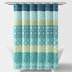 Bohemian Stripe Shower Curtain