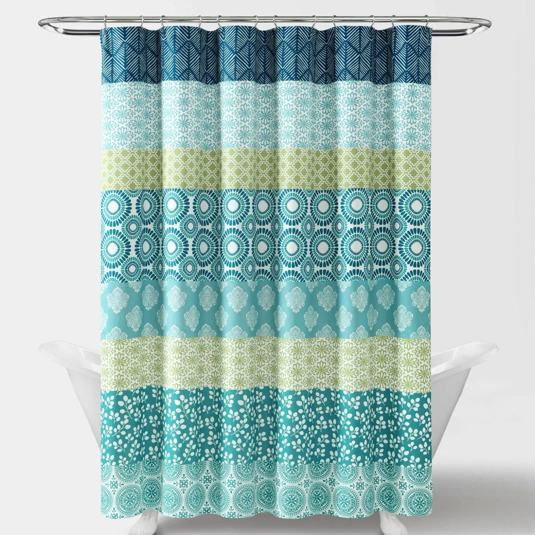 Bohemian Stripe Shower Curtain