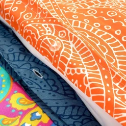 Boho Chic Cotton Duvet Cover 3 Piece Set