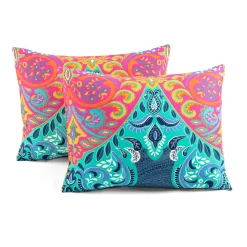 Boho Chic Cotton Duvet Cover 3 Piece Set