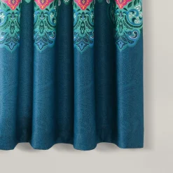 Boho Chic Light Filtering Window Curtain Panel Set