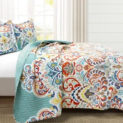 Boho Chic Quilt 3 Piece Set