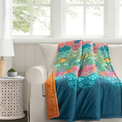 Boho Chic Reversible Throw