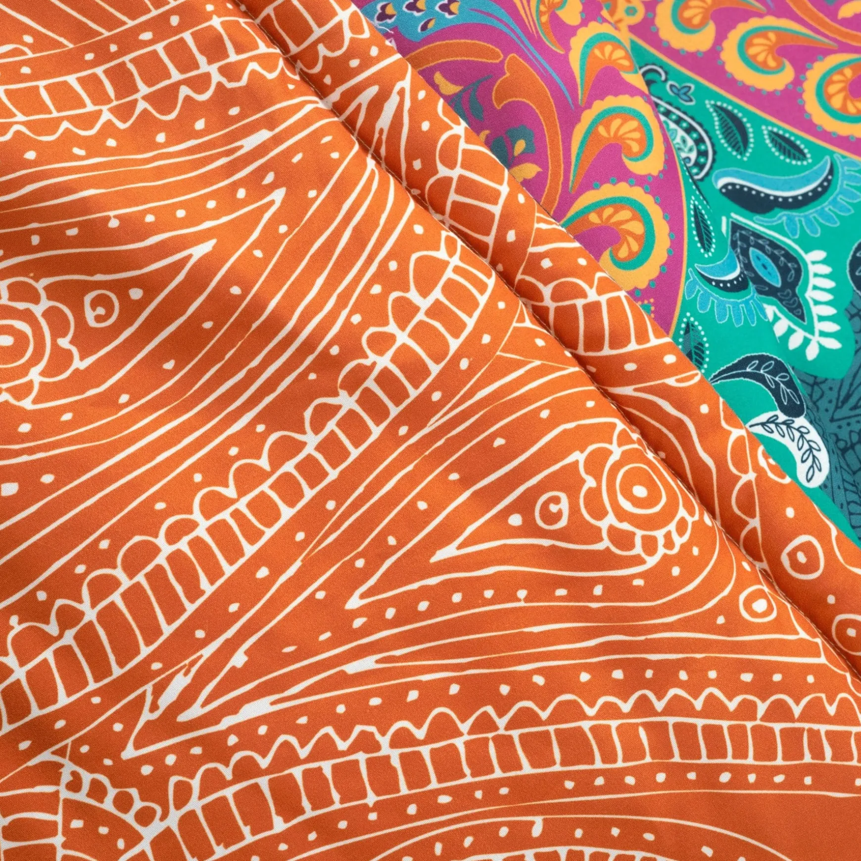 Boho Chic Reversible Throw