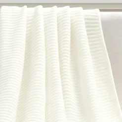 Boho Knitted Tassel Throw