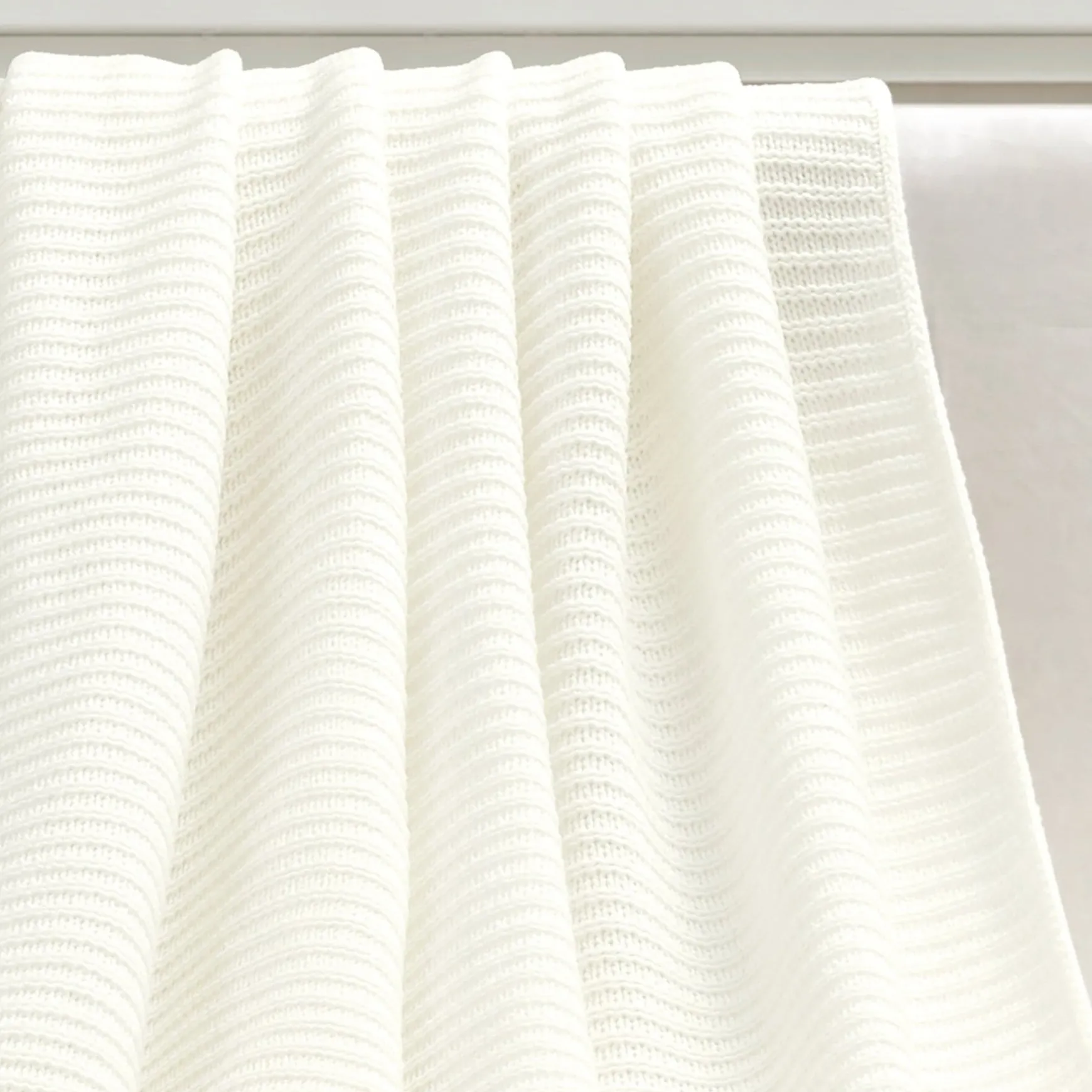 Boho Knitted Tassel Throw