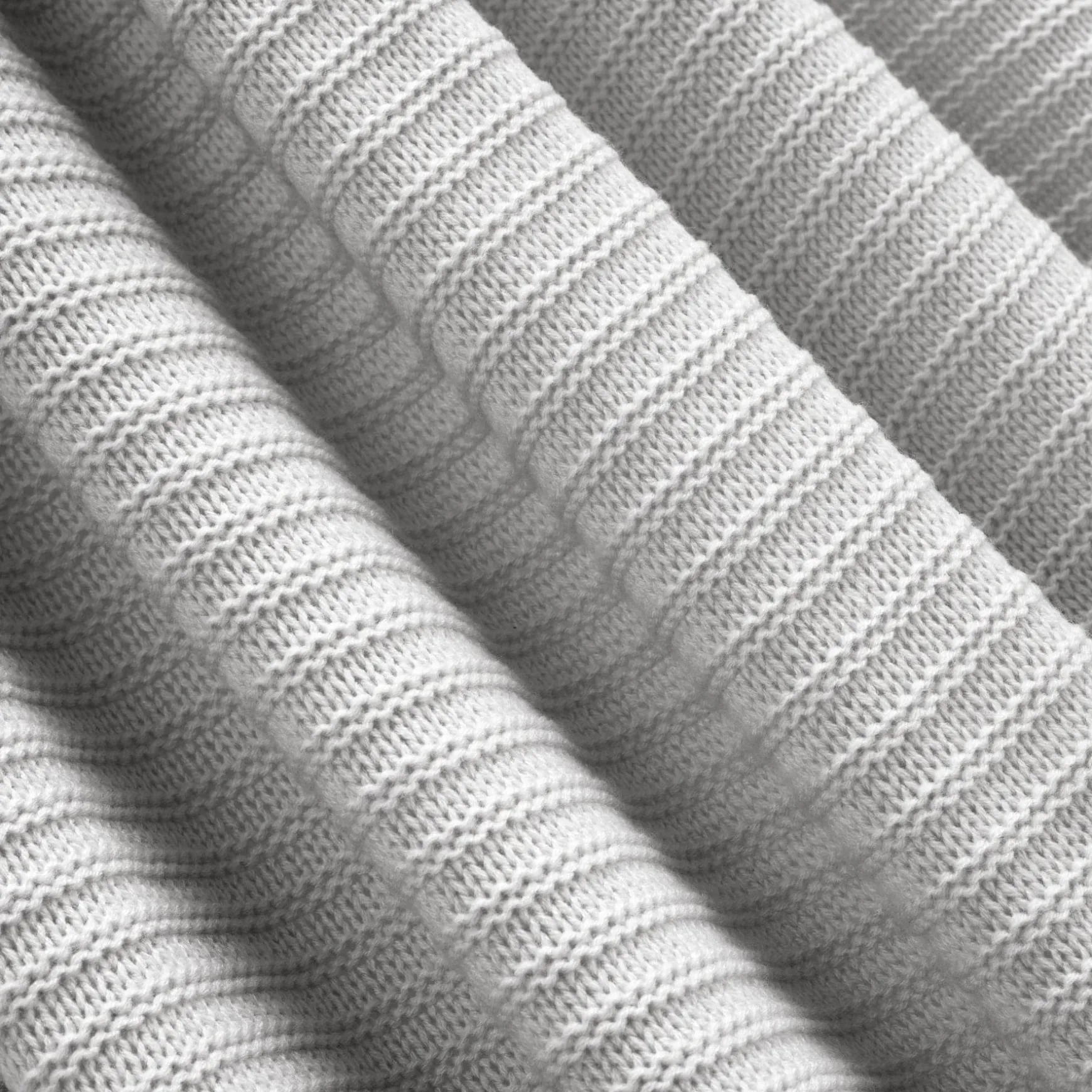 Boho Knitted Tassel Throw