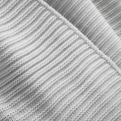 Boho Knitted Tassel Throw