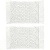 Boho Macrame Indoor/Outdoor Placemat 2-Pack Set