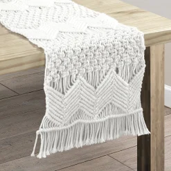 Boho Macrame Indoor/Outdoor Table Runner
