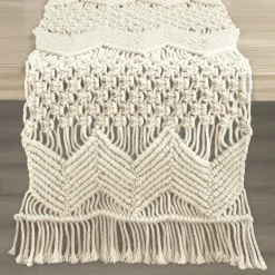 Boho Macrame Indoor/Outdoor Table Runner