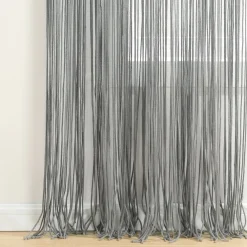 Boho Macrame Leaf Cotton Window Curtain