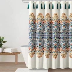 Boho Medallion Shower Curtain