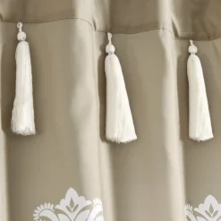 Boho Medallion Window Curtain Panel Set