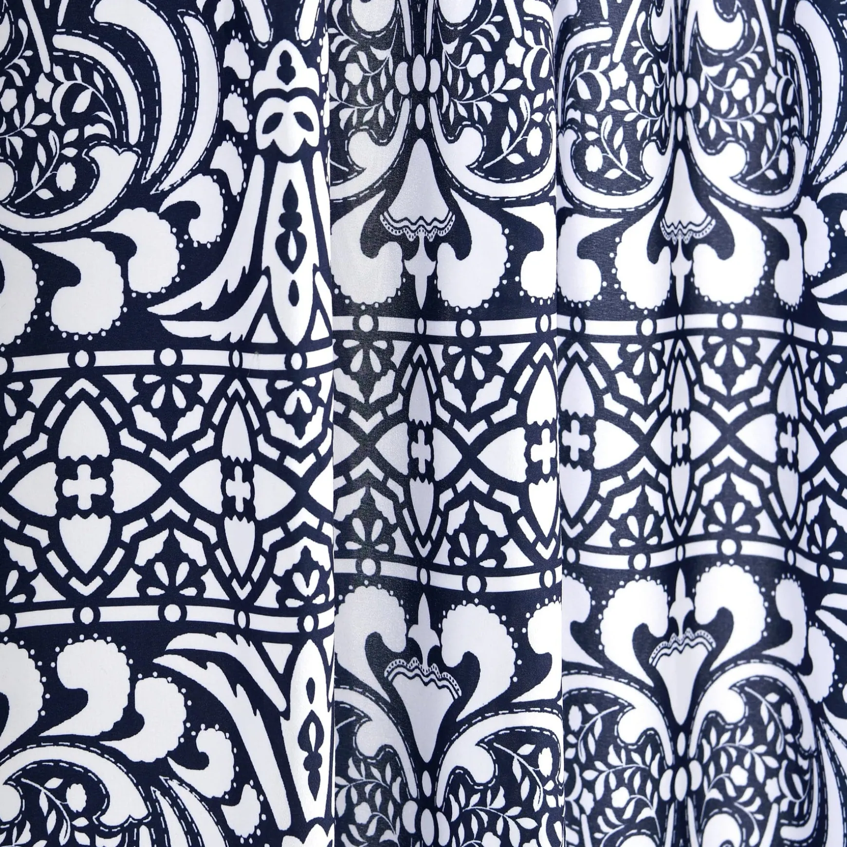 Boho Medallion Window Curtain Panel Set