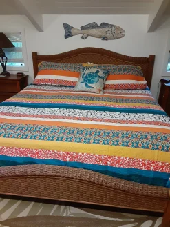 Boho Stripe 3 Piece Quilt Set