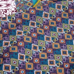 Boho Stripe 3 Piece Quilt Set