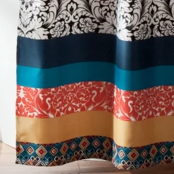 Boho Stripe Shower Curtain
