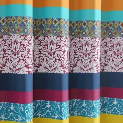 Boho Stripe Shower Curtain