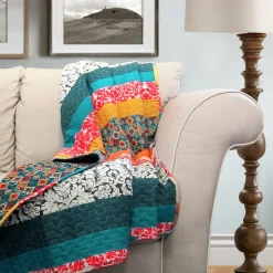 Boho Stripe Throw
