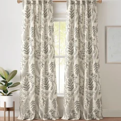 Botanical Dreams Window Curtain Panel Set