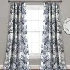 Botanical Garden Light Filtering Window Curtain Panel Set